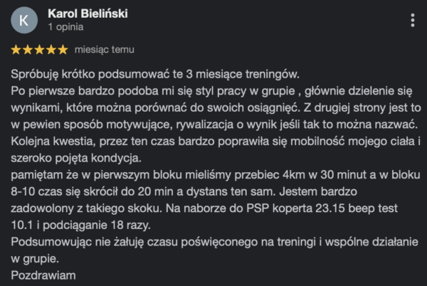 Droga do PSP - Jak zdobędziesz maks punktów trenując w pojedynkę? WEBINAR NA ŻYWO 19 WRZEŚNIA godz. 20:30 - obrazek 4